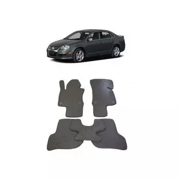 Ковры в салон автомобиля volkswagen jetta v 2005 - 2011 Eva Smart 1870-A6B2-S