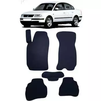 Ковры в салон автомобиля volkswagen passat b5 1997 - 2005 Eva Smart 1873-A6A1-S