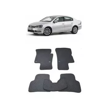 Ковры в салон автомобиля volkswagen passat b7 2011 - 2015 Eva Smart 1877-A6A1-S