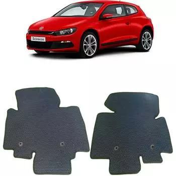 Ковры в салон автомобиля volkswagen scirocco вариант макси 3d 2008 - 2014 Eva Smart 2608-B5A7-S
