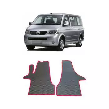Ковры в салон автомобиля volkswagen t5 multivan 2003 - 2015 Eva Smart 1859-B1A1-S