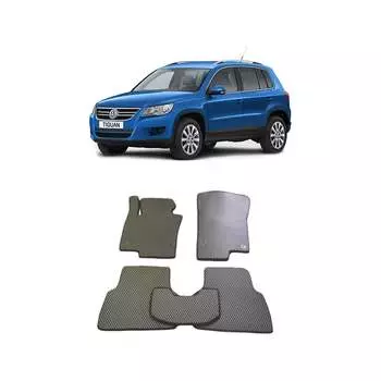 Ковры в салон автомобиля volkswagen tiguan i 2007 - 2016 Eva Smart 1883-B1A7-S