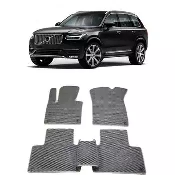 Ковры в салон автомобиля volvo xc90 ii 5мест 2014 - Eva Smart 1907-B5A7-S