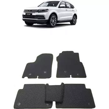 Ковры в салон автомобиля zotye coupa 2018 - Eva Smart 2856-B5B2-S