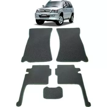 Ковры в салон автомобиля zx landmark 2005 - 2009 Eva Smart 2853-A6A7-S