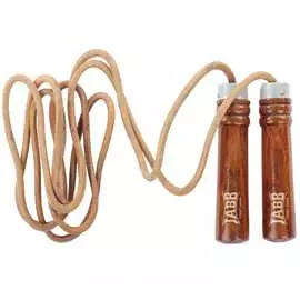 Кожаная скакалка Jabb