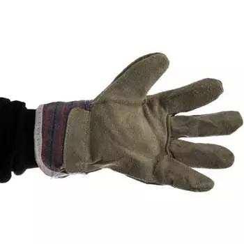 Кожаные перчатки airline, комбинированные защитные от механических повреждений awg-s-13