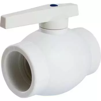 Кран шар EVER PLAST PP-R БЕЛЫЙ Россия 543246