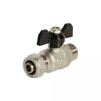 Кран шаровой для металлополимерной трубы VRT