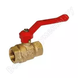 Кран шаровой галлоп креп 320 ду20 ру16 м/м, латунь, полнопроходной, рычаг 103198 007-6776