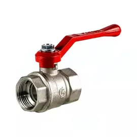 Кран шаровой галлоп станд 220 нк ду25 ру16 м/м, латунь, полнопроходной, рычаг 103155 007-6780