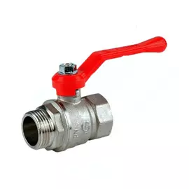 Кран шаровой галлоп станд 221 нк ду25 ру16 м/р, латунь, полнопроходной, рычаг 103157 007-6781