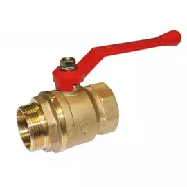Кран шаровой галлоп стандарт 221 40 ру16 м/р полнопроходной, рычаг, латунный 103194 007-6750