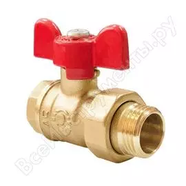 Кран шаровой латунный полнопроходной valfex 11б27фт1м optim ду20 ру16 м/амер vf.227.l0b1.034 107-6204