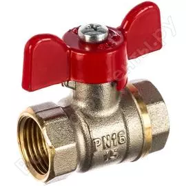 Кран шаровой латунный полнопроходной valfex 11б27фт1м optim ду15 ру16 м/м vf.217.nlb1.012 107-6209