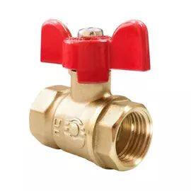 Кран шаровой латунный полнопроходной valfex 11б27фт1м optim ду15 ру16 м/м vf.217.l0b1.012 107-6193