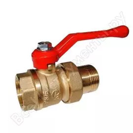 Кран шаровой стандарт 222 25 ру16 м/американка, полнопроходной, рычаг 103158 007-6746