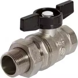 Кран шаровой vrt со сгоном 3/4'' бабочка 529597