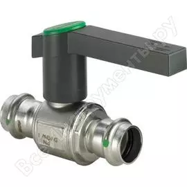 Кран viega шаровой, с sc-contur, 35 мм 554767