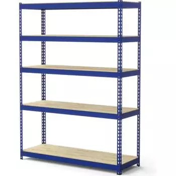 Крашенный стеллаж IRONMEBEL Optimus Hook Pro M-СГРФКР2500х1845х655х5