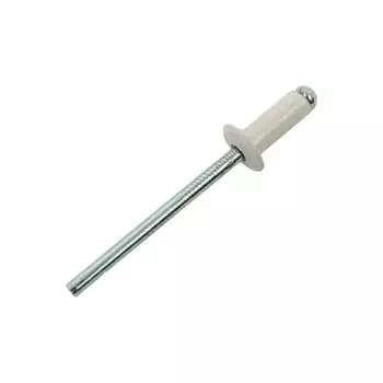 Крашеные заклепки КРЕП-КОМП алюм/сталь 4х10 RAL9003 (1000 шт.) зк4109003