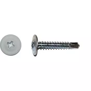 Крашеный саморез-сверло КВАДРА 4.2x16, 1000 шт. 900316221000