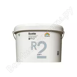 Краска beckers scotte r2 takfarg белая гл/мат 4 л 51280