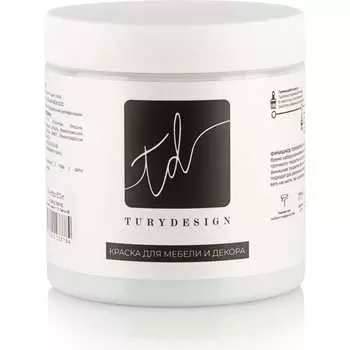 Краска для декорирования мебели TURYDESIGN