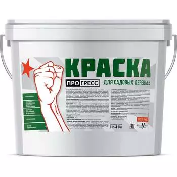 Краска для деревьев Прогресс ВД-АК 212 УТ00002406