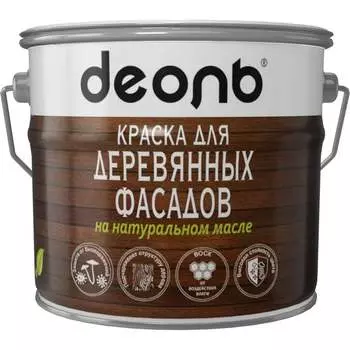 Краска для деревянных фасадов Деоль DMDFJ3
