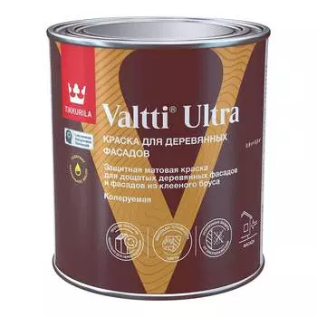 Краска для деревянных фасадов Tikkurila VALTTI ULTRA A 700014128