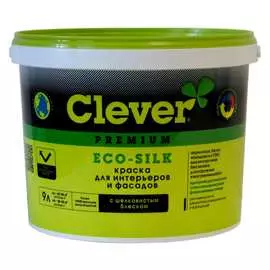Краска для интерьеров и фасадов Clever