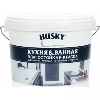 Краска для кухонь и ванных комнат HUSKY 32503