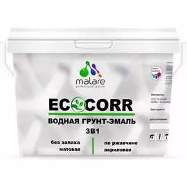 Краска для металлических поверхностей MALARE EcoCorr 7930085242255