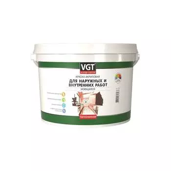Краска для наружных и внутренних работ VGT