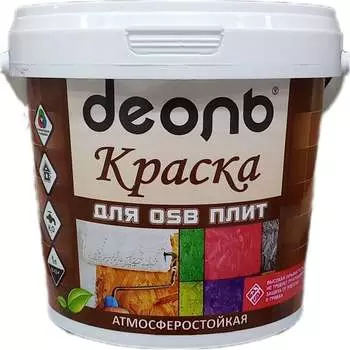 Краска для osb плит Деоль DOSB27W