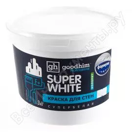 Краска для стен Goodhim