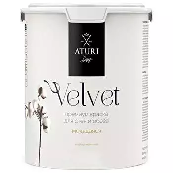 Краска для стен и обоев ATURI Design Velvet T4-000120202