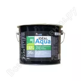 Краска для стен и потолков paritet color ideal aqua base с 2,7l pa10005