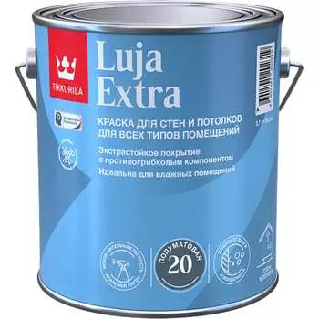 Краска для стен и потолков Tikkurila luja extra 700014024