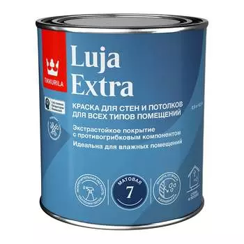 Краска для стен и потолков Tikkurila luja extra 700014020