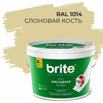 Краска фасадная BRITE PROFESSIONAL О05678