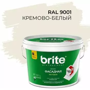 Краска фасадная BRITE PROFESSIONAL О05677