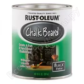 Краска с эффектом грифельной доски rust-oleum specialty чёрный 206540