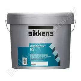 Краска sikkens alphatex iq si универсальная особопрочная для мин. поверхностей, п/мат, bs w05 5л 5039162