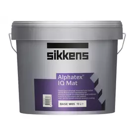 Краска sikkens sl alphatex iq mat универсальная особопрочная для мин.поверхностей,мат.,bs w05 10л 5260540