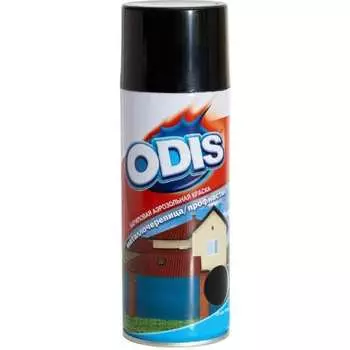 Краска-спрей металлочерепица/профнастил ODIS 9005 RAL