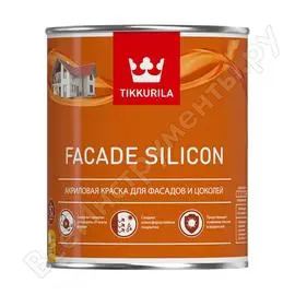 Силикон модифицированная краска для фасадов Tikkurila FACADE SILICON 700011475