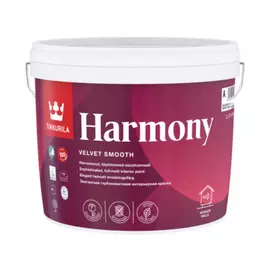 Краска tikkurila harmony акрилатная, стойкая к мытью, глубокоматовая, база a 18л* 80960010170