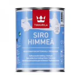 Краска tikkurila siro himmea антибликовая, глубокоматовая, белый 0,9л 89102010110